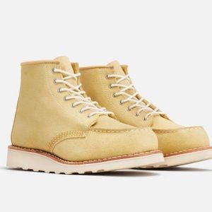Red Wing Classic Moc Butter Abilene / Yellow Color Suede